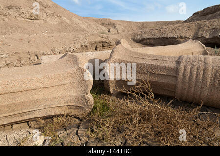 Die Website von Tanis, San el-Hagar in der Nord-östlichen Nil-Delta von Ägypten Stockfoto