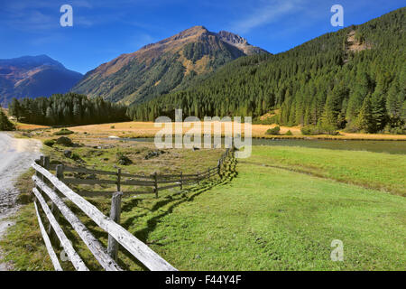 Quellgebiet Krimmler Wasserfälle Stockfoto