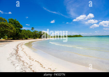 Schweinebucht Playa Giron in der südlichen Küste von Kuba Stockfoto