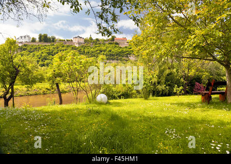 Schloss Dornburg Stockfoto