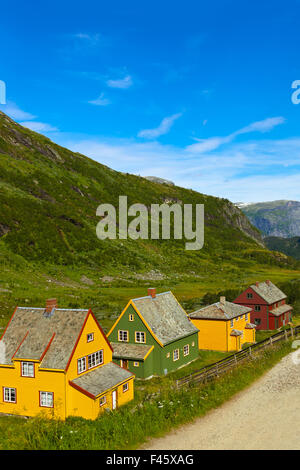 Flam in Norwegen Stockfoto