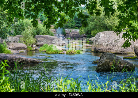 Stream im tropischen Regenwald Stockfoto