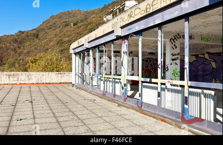 Altbau, Blick von Terrasse Stockfoto
