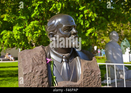 Vladimir Lenin-Denkmal in Moskau Russland Stockfoto