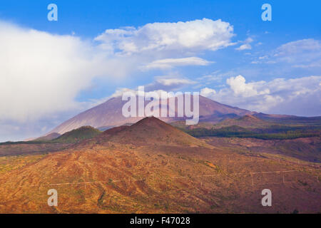 Berge in Teneriffa - Kanarische Stockfoto