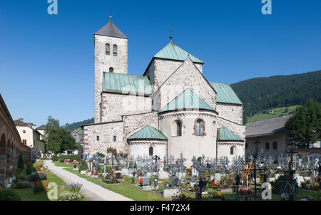 Stiftskirche Innichen, Südtirol, Trentino-Alto Adige, Italien Stockfoto