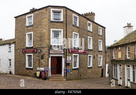 George und Dragon Pub (Dent Brauerei Tap-Haus) in Dorf Dent, Dentdale, Cumbria, England Stockfoto