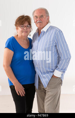 ÄLTERES PAAR Stockfoto
