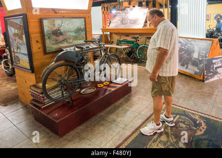 Räder durch Zeit Museum in Maggie Valley NC Stockfoto