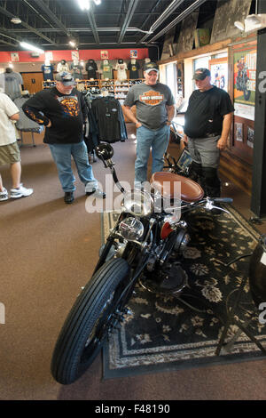 Räder durch Zeit Museum in Maggie Valley NC Stockfoto