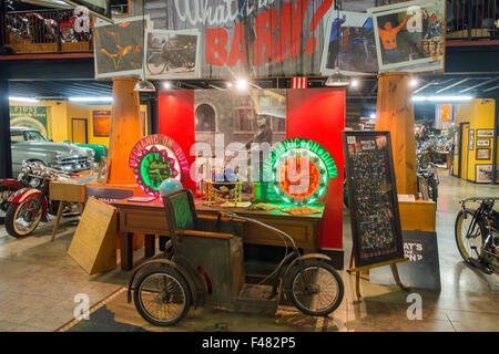 Räder durch Zeit Museum in Maggie Valley NC Stockfoto