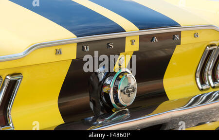 1968 Ford Mustang. Amerikanische Oldtimer Stockfoto