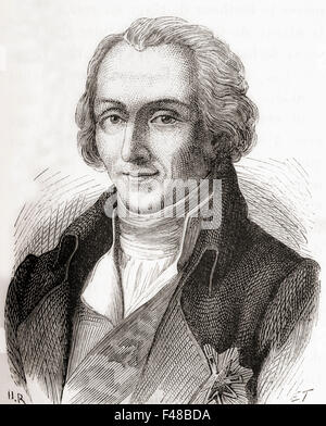 Sir Benjamin Thompson, Graf Rumford 1753 – 1814.   US-amerikanischer Physiker und Erfinder. Stockfoto