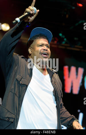 Trugoy von De La Soul erklingt in 2015 Womad Charlton Park, Malmesbury, England, UK. 24. Juli 2015 Stockfoto