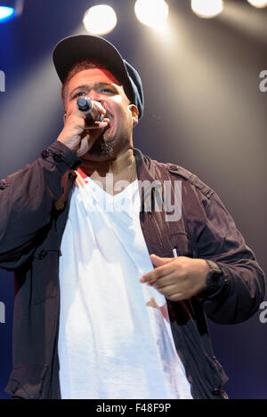 Trugoy von De La Soul erklingt in 2015 Womad Charlton Park, Malmesbury, England, UK. 24. Juli 2015 Stockfoto