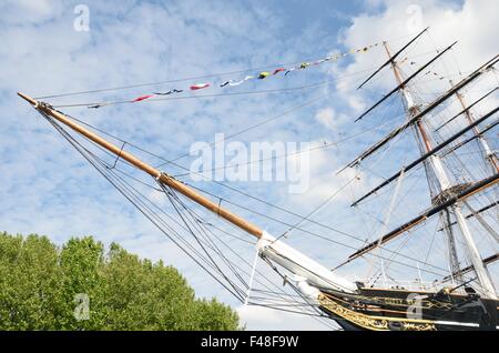 Cutty Sark greenwich Stockfoto