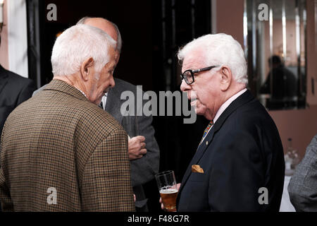 Barry Cryer, Oldie literarisches Mittagessen 13.10.15 Stockfoto