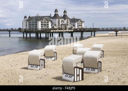 Sellin auf Rügen in Deutschland Stockfoto