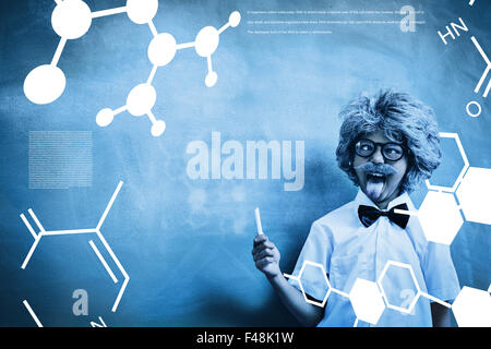Zusammengesetztes Bild der Wissenschaft-Grafik Stockfoto