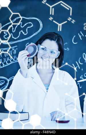 Zusammengesetztes Bild der Wissenschaft-Grafik Stockfoto