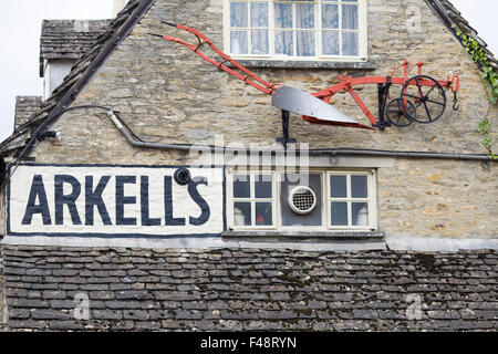 malerischen Dorf von Fairford Gloucestershire Stockfoto