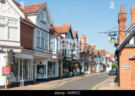 Wargrave High Street, Wargrave, Berkshire, England, Vereinigtes Königreich Stockfoto