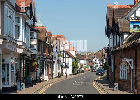 Wargrave High Street, Wargrave, Berkshire, England, Vereinigtes Königreich Stockfoto