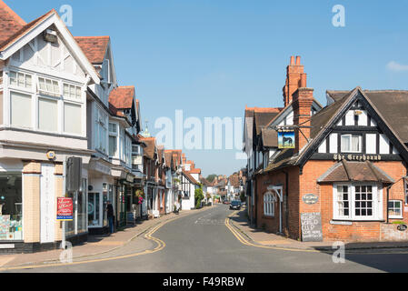 Wargrave High Street, Wargrave, Berkshire, England, Vereinigtes Königreich Stockfoto