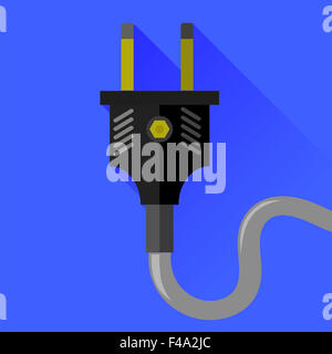 Stecker-Symbol Stockfoto