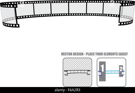 Vektor-Filmrolle Stock Vektor