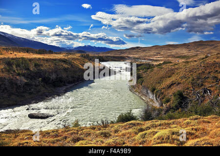 Wasserfällen Paine Stockfoto