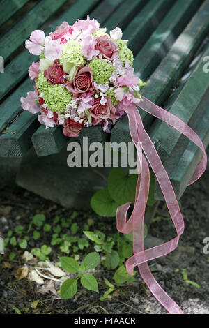 Hochzeit Blumenstrauß Stockfoto