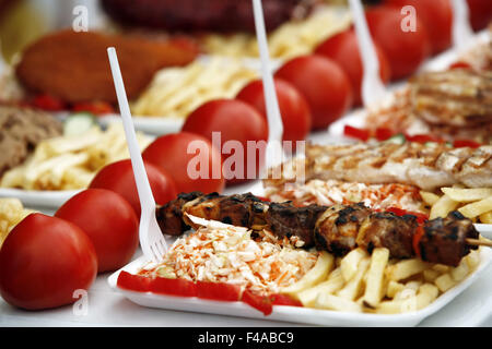 Shish kebab Stockfoto