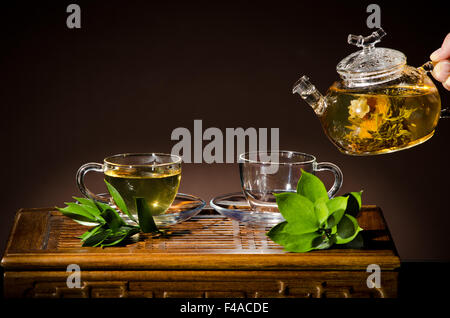 Tee Zeremonie Stockfoto