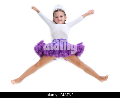 kleine Mädchen-ballerina Stockfoto