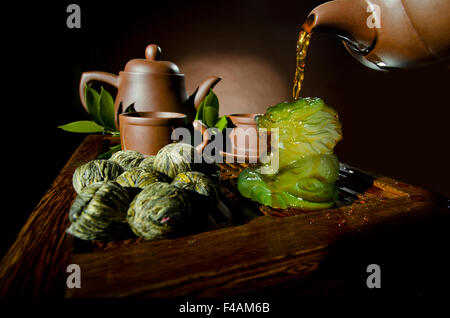 Tee-Zeremonie Stockfoto