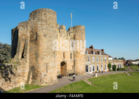 Die Torhaus, Tonbridge Castle, Tonbridge, Kent, England, Vereinigtes Königreich Stockfoto