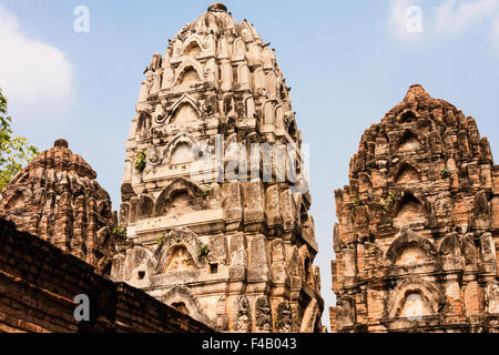 Wat Si Sawai, Sukhothai, Thailand Stockfoto