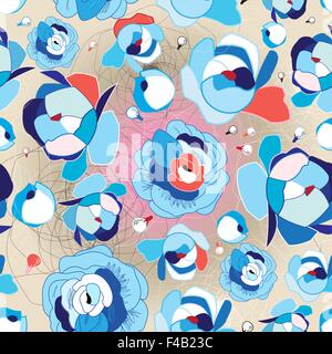 Blumenmuster Stock Vektor