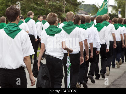 Sportschützen in Wenden in Südwestfalen. Stockfoto