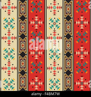 Navajo Stilmuster Stockfoto