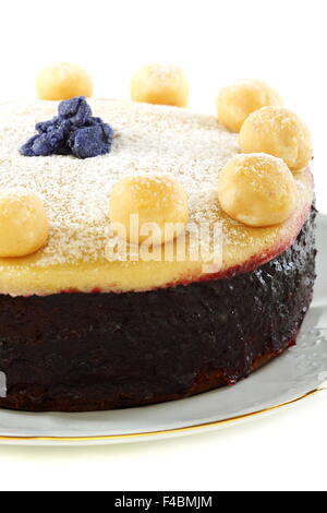 Englisch Ostern Kuchen Nahaufnahme. Stockfoto