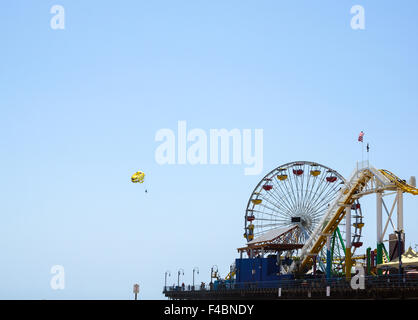 Freizeit in Santa Monica Stockfoto