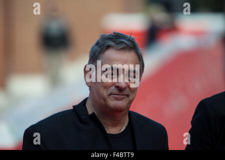 Rom, Italien. 16. Oktober 2015. Pascal Plisson auf roten Teppich für den Film Le Grand Jour beim Rome Film Fest. ,, Roma, Italien, Venerdì, 16.10.15 Kredit: Stephen Bisgrove/Alamy Live-Nachrichten Stockfoto