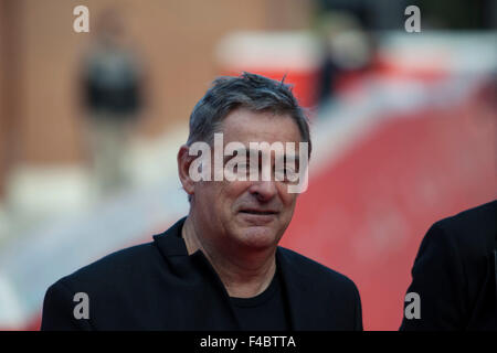Rom, Italien. 16. Oktober 2015. Pascal Plisson auf roten Teppich für den Film Le Grand Jour beim Rome Film Fest. ,, Roma, Italien, Venerdì, 16.10.15 Kredit: Stephen Bisgrove/Alamy Live-Nachrichten Stockfoto