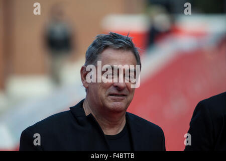 Rom, Italien. 16. Oktober 2015. Pascal Plisson auf roten Teppich für den Film Le Grand Jour beim Rome Film Fest. ,, Roma, Italien, Venerdì, 16.10.15 Kredit: Stephen Bisgrove/Alamy Live-Nachrichten Stockfoto