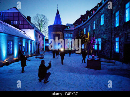 Event, Schloss Hohenlimburg, Hagen, Deutschland Stockfoto