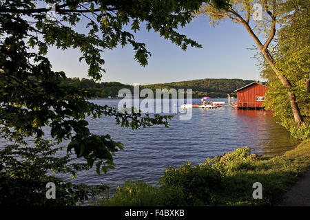 Baldeneysee See, Essen, Deutschland Stockfoto