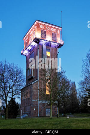 Hammerhai Turm Erin, Teerdestillation, Deutschland Stockfoto
