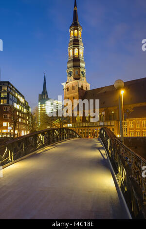 St. Katharinen Kirche, Hamburg Stockfoto